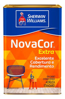 Sherwin Williams Novacor Standard tinta acrílica semi brilho 18L cor branco