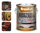 Tinta Esmalte Direto Na Ferrugem Resistente 3,6l Brasilux Co