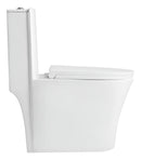 Vaso sanitário curto redonda Smart Norte Banheiro Smart 275 branco