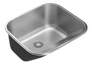 Tanque Aço Inox Monobloco 50x45cm Atikum Prata Escovado - Pingoo.casa