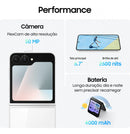 Samsung Galaxy Z Flip7 FE 128GB 8GB RAM Tela 6,7" AI Preto