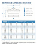 Caixa D'água Fortlev Vertical Polietileno 500 Litros