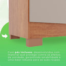 Guarda-roupa Casal 6 Portas 2 Gavetas França Wt