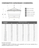 Caixa D'água Fortlev Vertical Polietileno 500 Litros