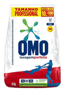 Lava Roupas Pó Omo Lavagem Perfeita Pro 8kg