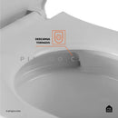 Vaso Sanitário Monobloco Amazonita Branco Pingoo Casa