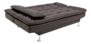 Sofá-cama 3 Lugares Casal Premium Café Mobly