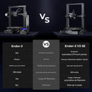 Impressora 3d Creality Ender-3 V3 Se, Impressão De 250 Mm/s 127v Preto