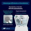 Vaso Sanitário Monobloco Caixa Acoplada Completo - Privada Cor Branco - VAB0002