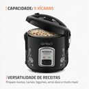 Panela De Arroz Fast Rice 5 Premium Mondial 400W - NPE-08-5X