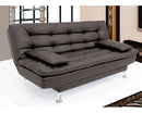Sofá-cama 3 Lugares Casal Premium Café Mobly