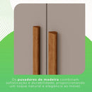 Guarda-roupa Casal 6 Portas 2 Gavetas França Wt