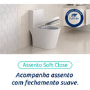 Vaso Sanitário Monobloco Caixa Acoplada Completo Privada Cor Branco Tubrax - VAB0003