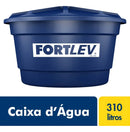 Tanque de água Fortlev Caixa d'água vertical polietileno 310L de 0.69 m x 1.05 m