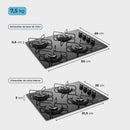 Cooktop a Gás, 4 Bocas, Mondial Bivolt CTG-01