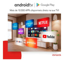 Smart TV AIWA 43” Android Full HD Borda Ultrafina HDR10 Dolby Áudio AWS-TV-43-BL-02-A