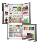 Geladeira Electrolux Frost Free Inverter 590L AutoSense 3 Portas Cor Inox Look IM8S